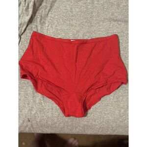 Pink by Victoria Secret Boyshort/Boxer Red Size XL